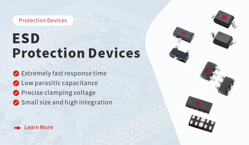 How to Choose the Right ESD Protection Devices for System Interfaces-Protection Devices-TVS Diodes-ESD Protection devices-Gas Discharge Tube-Thyristor-Pled Protectors-Mov