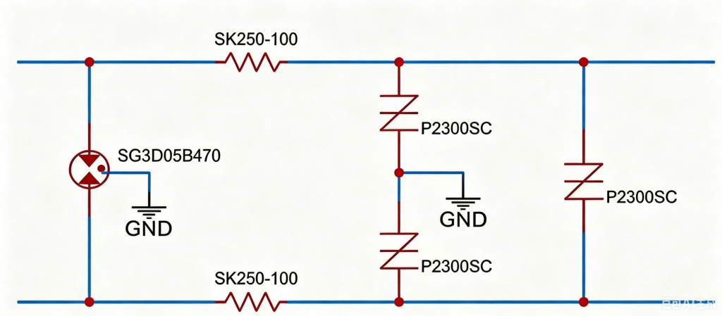 RJ11 Interface Surge and ESD Protection: An Analysis of Semiware's Two-Stage Protection Solution-Protection Devices-TVS Diodes-ESD Protection devices-Gas Discharge Tube-Thyristor-Pled Protectors-Mov