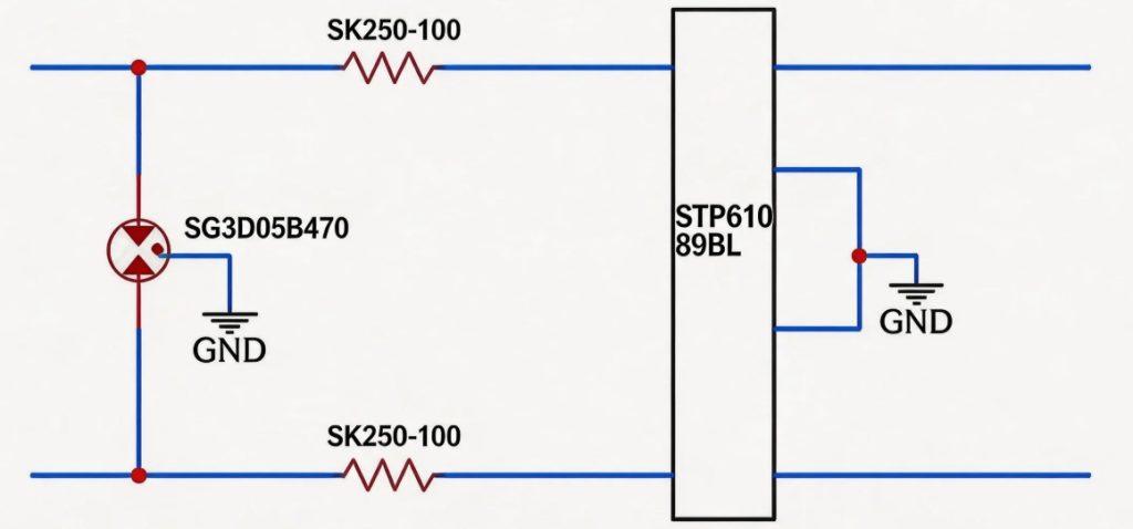 RJ11 Interface Surge and ESD Protection: An Analysis of Semiware's Two-Stage Protection Solution-Protection Devices-TVS Diodes-ESD Protection devices-Gas Discharge Tube-Thyristor-Pled Protectors-Mov