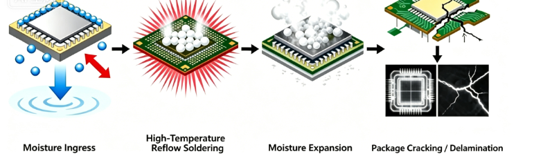 MSL (Moisture Sensitivity Level) Full Analysis: How to Avoid Moisture Damage in SMT Reflow Soldering?-Protection Devices-TVS Diodes-ESD Protection devices-Gas Discharge Tube-Thyristor-Pled Protectors-Mov