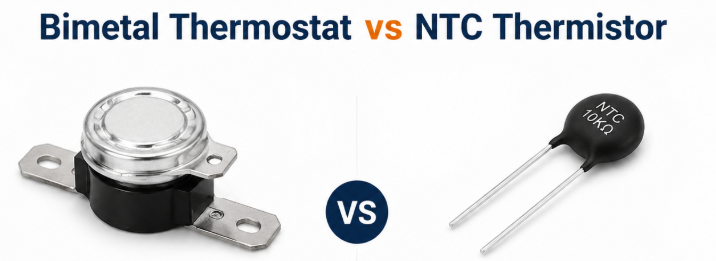 Bimetallic Thermistors vs NTC Thermistors: Key Differences and Applications in Temperature Protection-Protection Devices-TVS Diodes-ESD Protection devices-Gas Discharge Tube-Thyristor-Pled Protectors-Mov