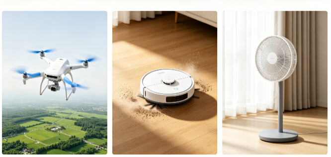 From Fans to Drones: How MOSFET-Based BLDC Motor Drives Enable Modern Motion Control-Protection Devices-TVS Diodes-ESD Protection devices-Gas Discharge Tube-Thyristor-Pled Protectors-Mov