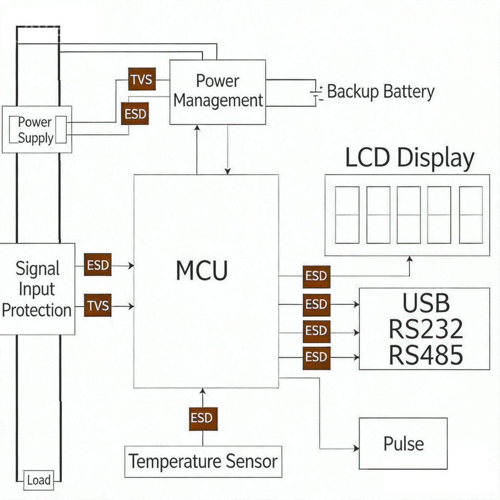 ESD and Surge Protection for Smart Meters: TVS Diode Solutions for Electricity, Water and Gas Meters-Protection Devices-TVS Diodes-ESD Protection devices-Gas Discharge Tube-Thyristor-Pled Protectors-Mov