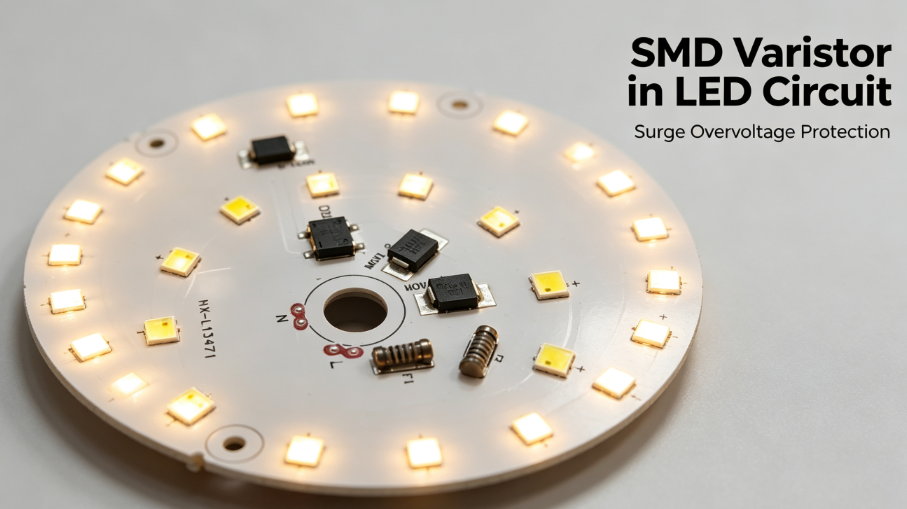 High-Surge SMD Metal Oxide Varistors (SMD MOVs): Reliable Surge Protection in a Compact Package-Protection Devices-TVS Diodes-ESD Protection devices-Gas Discharge Tube-Thyristor-Pled Protectors-Mov