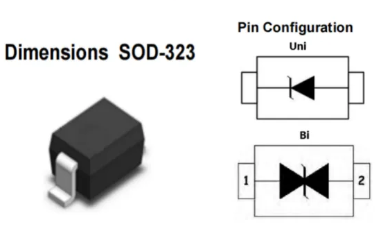 sod-323 esd diode
