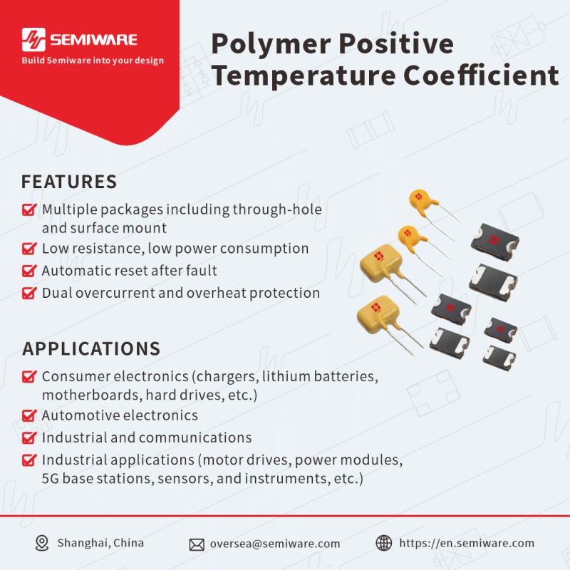 PPTC Resettable Fuse: Working Principle and Selection Guide-Protection Devices-TVS Diodes-ESD Protection devices-Gas Discharge Tube-Thyristor-Pled Protectors-Mov