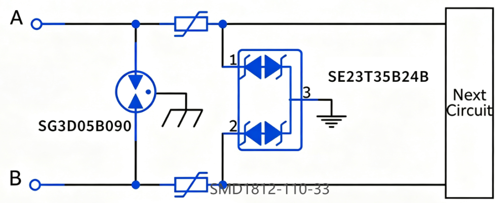 Fire Alarm Two-Wire Bus: Characteristics, Electrical Risks and Three-Level Reliable Protection Solution-Protection Devices-TVS Diodes-ESD Protection devices-Gas Discharge Tube-Thyristor-Pled Protectors-Mov