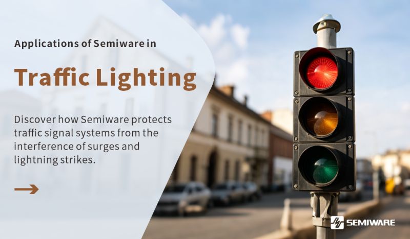 Traffic Light Systems: Lightning and Surge Risks and Circuit Protection Solutions-Protection Devices-TVS Diodes-ESD Protection devices-Gas Discharge Tube-Thyristor-Pled Protectors-Mov